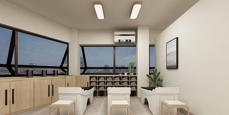 藝術發廊裝修設計-第2張圖片-上海古都建筑設計集團