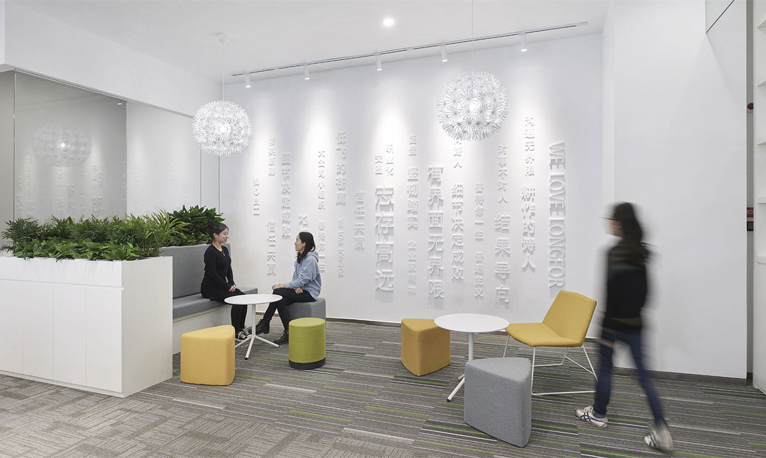 現代工業loft風格辦公室裝修設計-第2張圖片-上海古都建筑設計集團