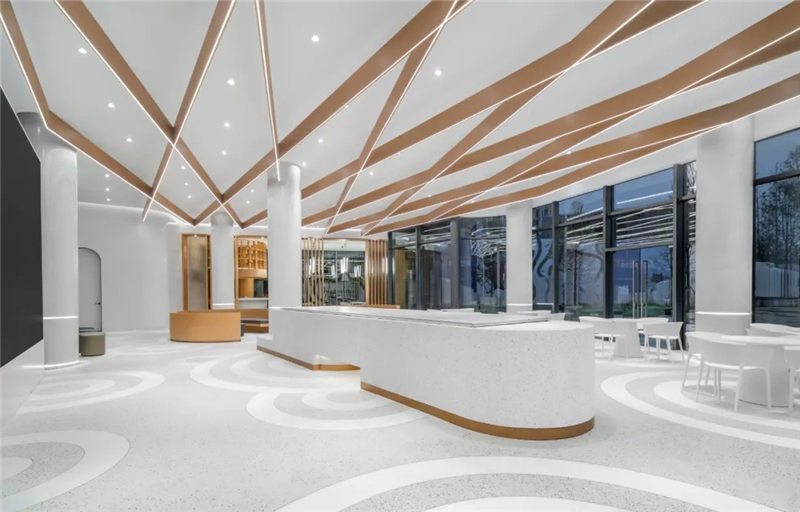 1200平品位咖啡廳裝修效果圖-第2張圖片-上海古都建筑設計集團