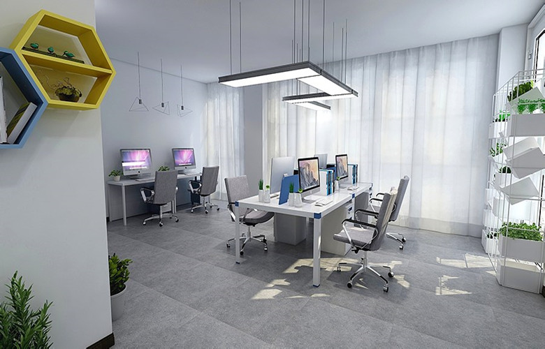 國際貿易公司總部辦公室裝修設計方案-第3張圖片-上海古都建筑設計集團