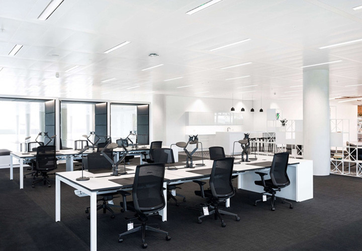 上海嘉定980平現代開放式辦公室裝潢效果-第3張圖片-上海古都建筑設計集團