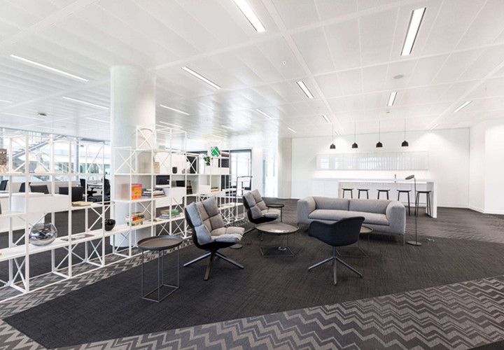 上海嘉定980平現代開放式辦公室裝潢效果-第4張圖片-上海古都建筑設計集團