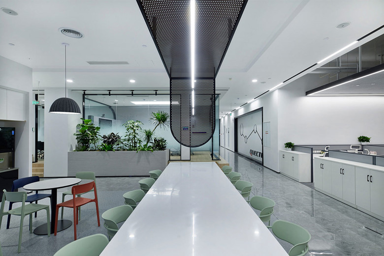 浦東張江4100平米辦公室設計裝潢實景-第5張圖片-上海古都建筑設計集團