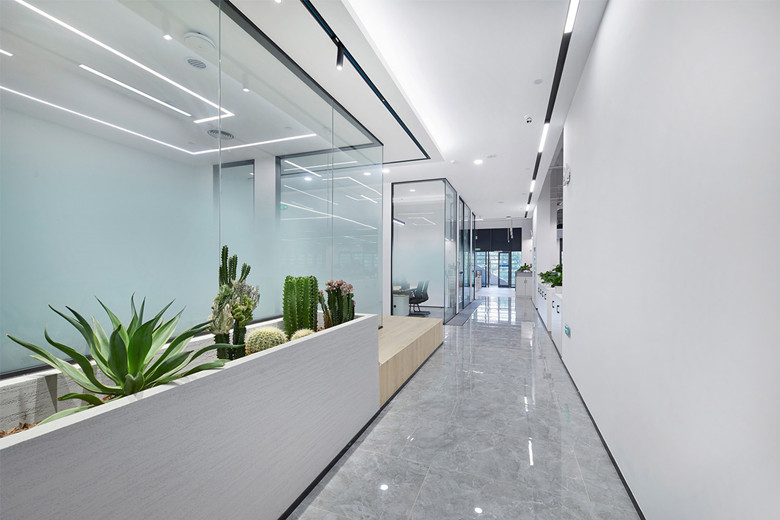 浦東張江4100平米辦公室設計裝潢實景-第7張圖片-上海古都建筑設計集團