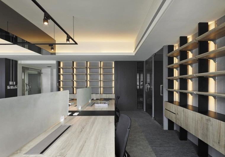 180平米工業風辦公空間裝修設計圖-第3張圖片-上海古都建筑設計集團