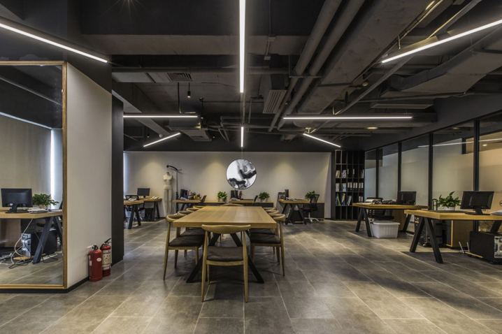 松江1000平服裝設計公司辦公場所裝修設計-第4張圖片-上海古都建筑設計集團