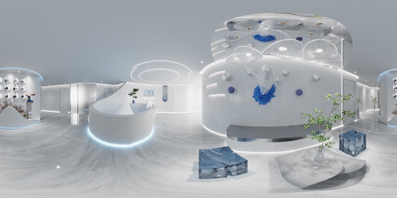 徐匯區1080平美容機構設計布局效果-第6張圖片-上海古都建筑設計集團