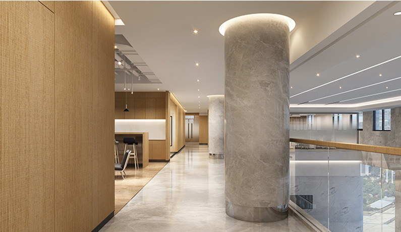 制藥藥品企業辦公樓裝修設計布局-第1張圖片-上海古都建筑設計集團