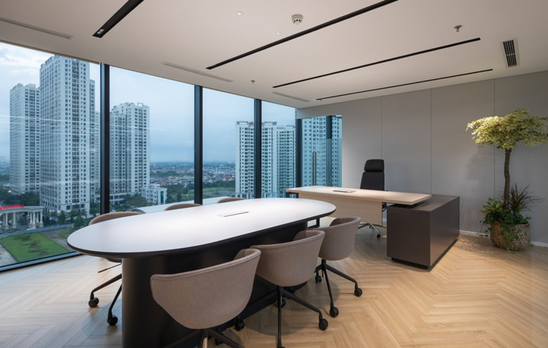 900平米科技公司新辦公室設(shè)計(jì)布局-辦公室裝修設(shè)計(jì)效果圖-第3張圖片-上海古都建筑設(shè)計(jì)集團(tuán)