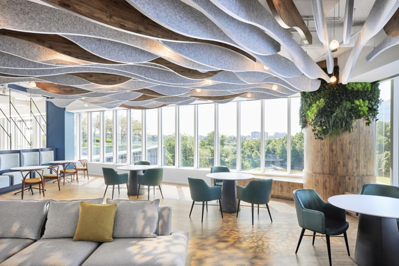 徐匯2300平米計(jì)算軟件公司辦公室設(shè)計(jì)布局-辦公室裝修設(shè)計(jì)效果圖-第2張圖片-上海古都建筑設(shè)計(jì)集團(tuán)