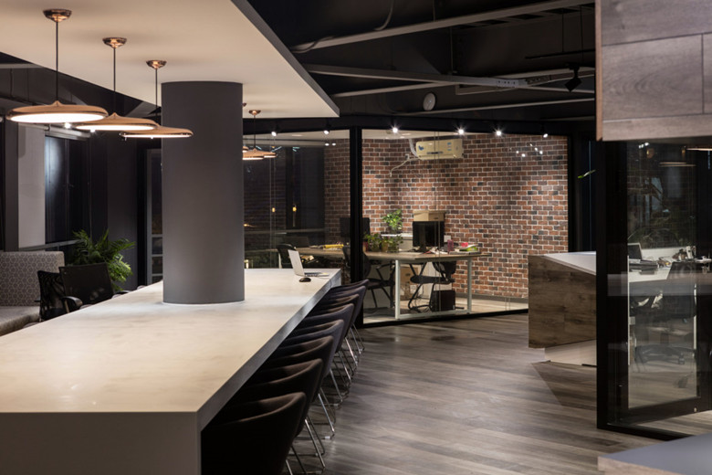 800平米地板品牌公司辦公空間設計方案-辦公室裝修設計效果圖-第5張圖片-上海古都建筑設計集團