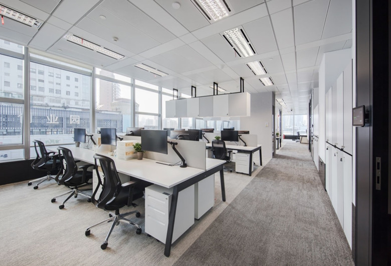 600㎡獨(dú)資公司辦公樓裝潢設(shè)計(jì)-辦公室裝修設(shè)計(jì)效果圖-第1張圖片-上海古都建筑設(shè)計(jì)集團(tuán)