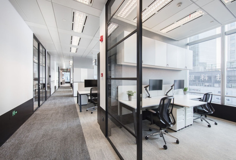 600㎡獨(dú)資公司辦公樓裝潢設(shè)計(jì)-辦公室裝修設(shè)計(jì)效果圖-第3張圖片-上海古都建筑設(shè)計(jì)集團(tuán)