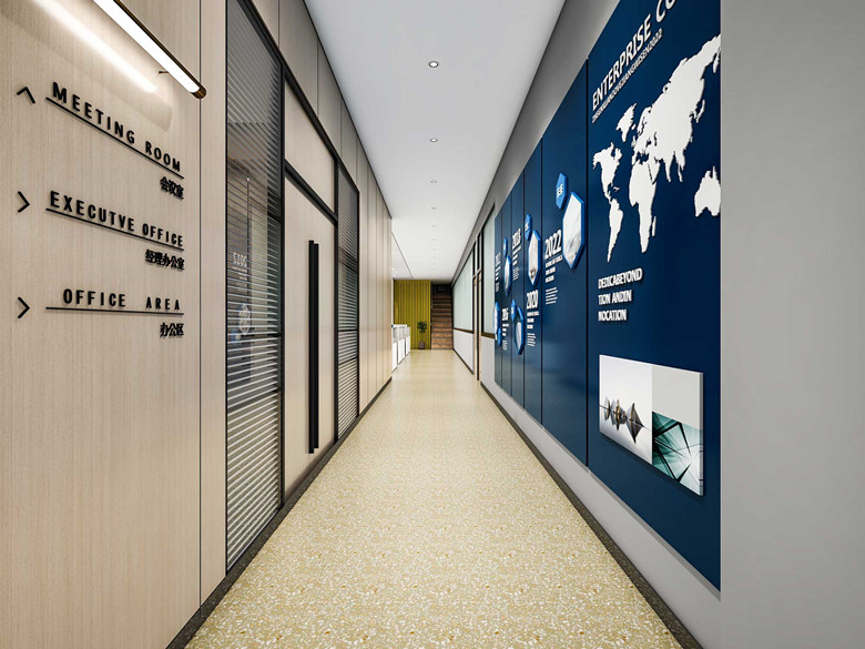 寶山寫字樓設(shè)計(jì)1800平米管理公司設(shè)計(jì)布局-辦公室裝修設(shè)計(jì)效果圖-第3張圖片-上海古都建筑設(shè)計(jì)集團(tuán)