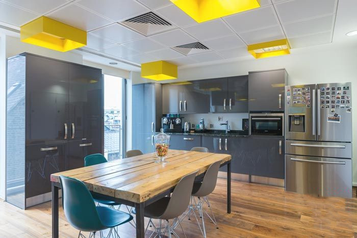 浦東870平金融服務公司辦公空間設計方案-辦公室裝修設計效果圖-第3張圖片-上海古都建筑設計集團