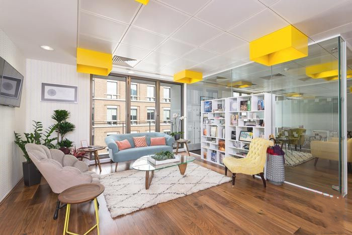 浦東870平金融服務公司辦公空間設計方案-辦公室裝修設計效果圖-第4張圖片-上海古都建筑設計集團