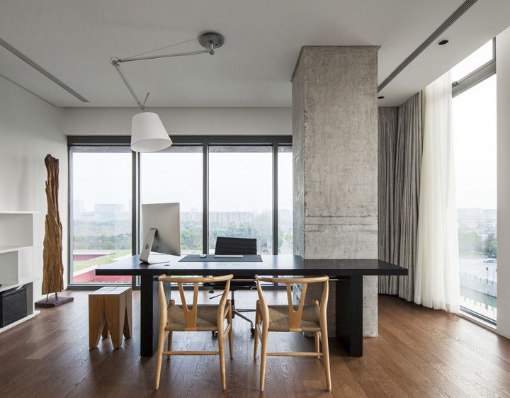 徐匯辦公室裝修660平簡潔辦公室裝修效果圖-辦公室裝修設計效果圖-第1張圖片-上海古都建筑設計集團