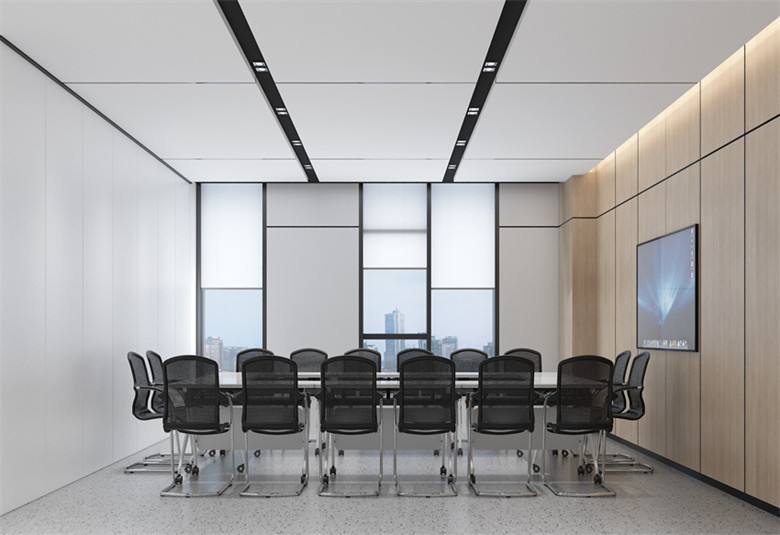 松江2000平車間加辦公室設計布局方案-辦公室裝修設計效果圖-第4張圖片-上海古都建筑設計集團